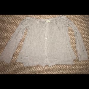 cloth&stone off the shoulder top